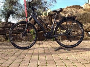 e-Roma 8.0 bici elettrica city-trekking by lombardo bikes 2019