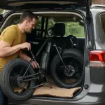 Come trasportare la fatbike elettrica in auto? Il metodo che preserva la vernice e la batteria