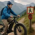 Posso usare la fatbike elettrica sui sentieri di montagna? Le regole locali che rischi di trascurare