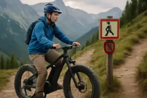 Posso usare la fatbike elettrica sui sentieri di montagna? Le regole locali che rischi di trascurare