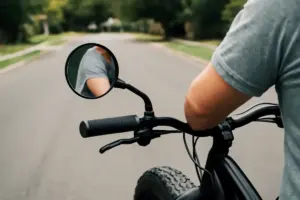 Specchietti retrovisori per fatbike: l’errore comune che riduce la visibilità
