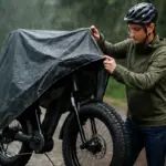 Come proteggere la fatbike elettrica dalla pioggia? Una copertura poco conosciuta fa la differenza