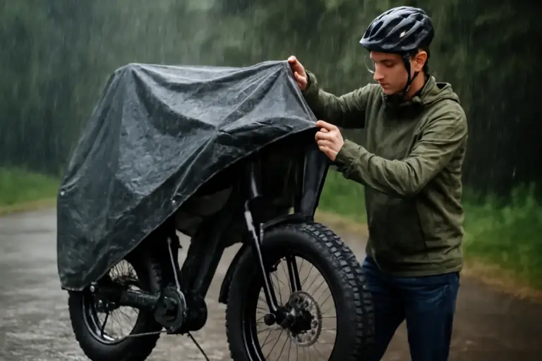 Come proteggere la fatbike elettrica dalla pioggia? Una copertura poco conosciuta fa la differenza