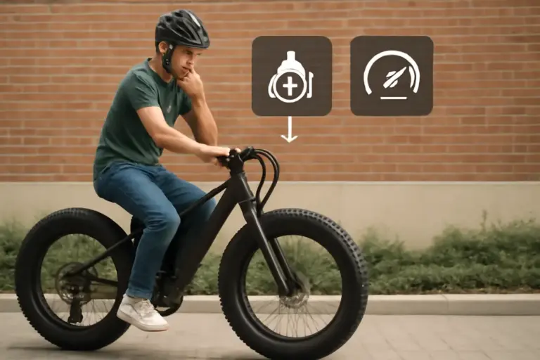 Fatbike elettrica con sensore di coppia o di velocità? La differenza che influenza la naturalezza della pedalata