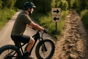 Qual è la differenza tra percorsi gravel e sterrati per fatbike elettrica? Il tipo di fondo che cambia tutto durante la guida