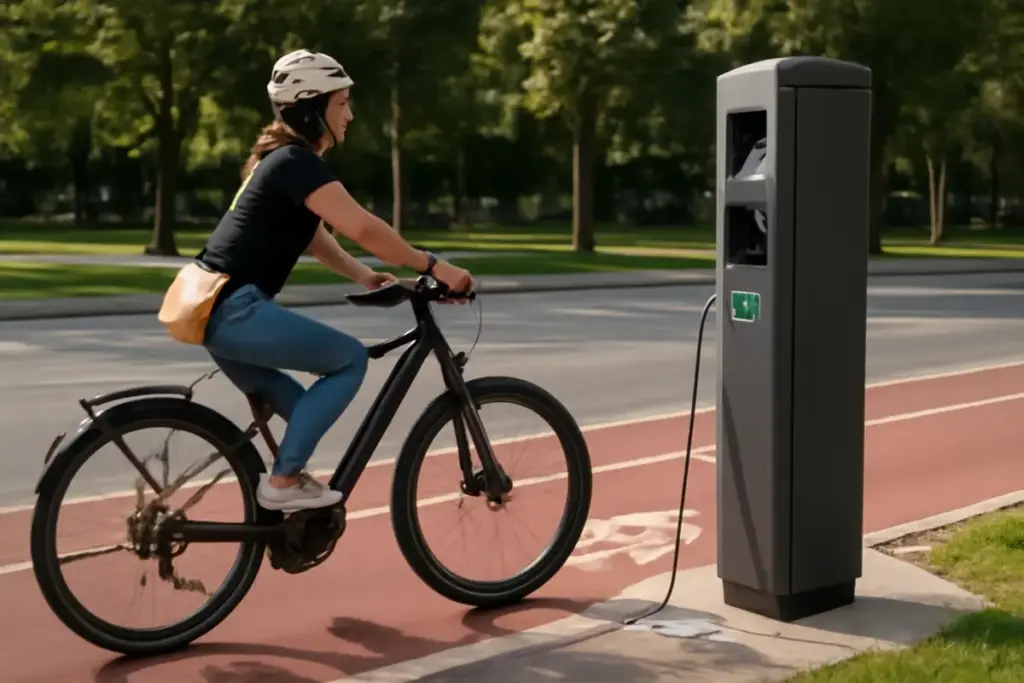 Piste ciclabili e colonnine di ricarica: due infrastrutture che moltiplicano l’uso quotidiano delle e-bike