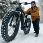 Gomme chiodate sulla fatbike elettrica in inverno: vantaggi reali e quando servono davvero