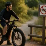 Posso attraversare aree protette con la fatbike elettrica? Regole da conoscere per non incorrere in multe