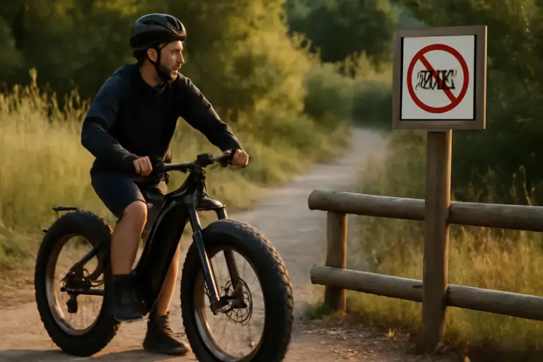 Posso attraversare aree protette con la fatbike elettrica? Regole da conoscere per non incorrere in multe