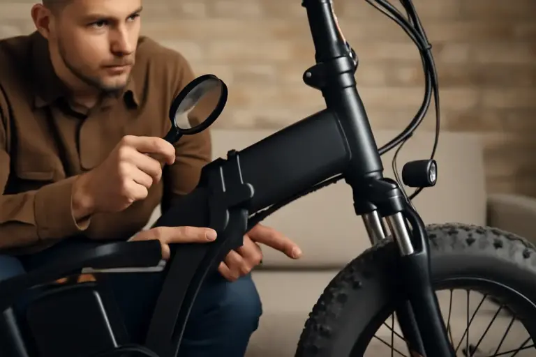 Fatbike elettrica pieghevole: recensione sulle giunture del telaio, cosa controllare per evitare instabilità