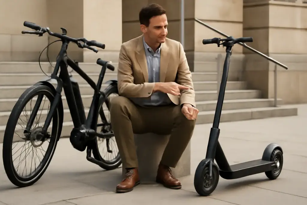 Bici elettrica o monopattino? la differenza che incide su comfort, sicurezza e costi nascosti