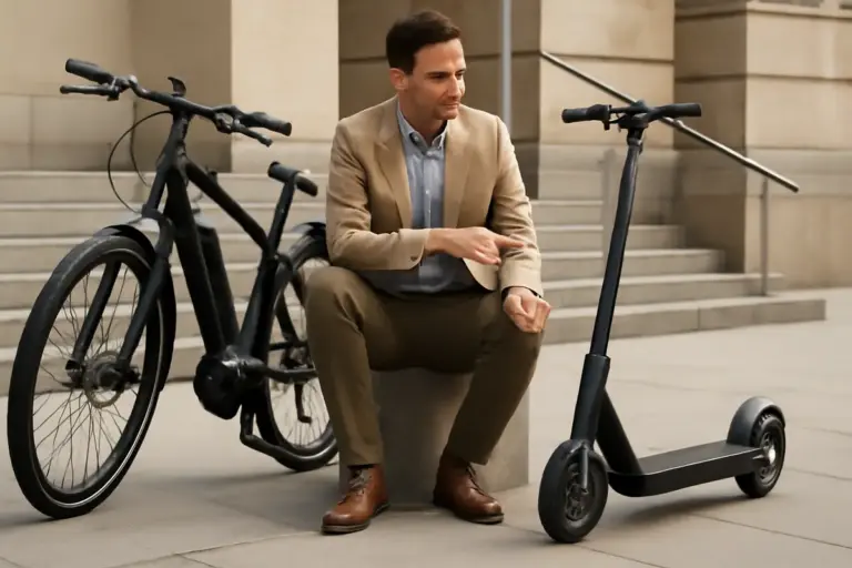 Bici elettrica o monopattino? la differenza che incide su comfort, sicurezza e costi nascosti