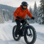 Pedalate invernali: percorsi consigliati per fatbike elettrica sulla neve senza rischiare scivolate pericolose