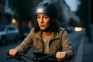 Caschi con luce integrata per bici elettriche: protezione e visibilità in un solo accessorio