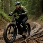Fatbike elettrica e sentieri forestali: cosa tenere presente per affrontare radici, fango e pendenze in sicurezza