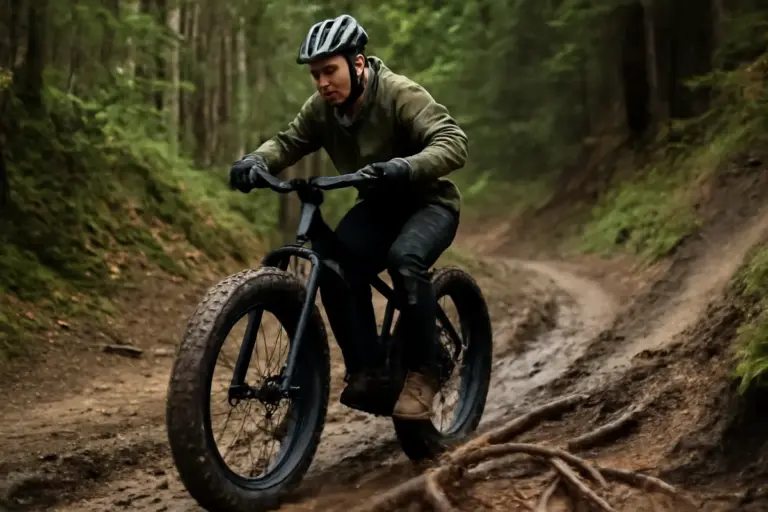 Fatbike elettrica e sentieri forestali: cosa tenere presente per affrontare radici, fango e pendenze in sicurezza