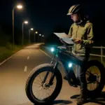 Organizzare un’uscita notturna in fatbike elettrica: i tracciati sicuri dove la visibilità è garantita
