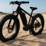Fatbike elettrica su fondo sabbioso: la pressione gomme che evita insabbiamenti e consumi eccessivi