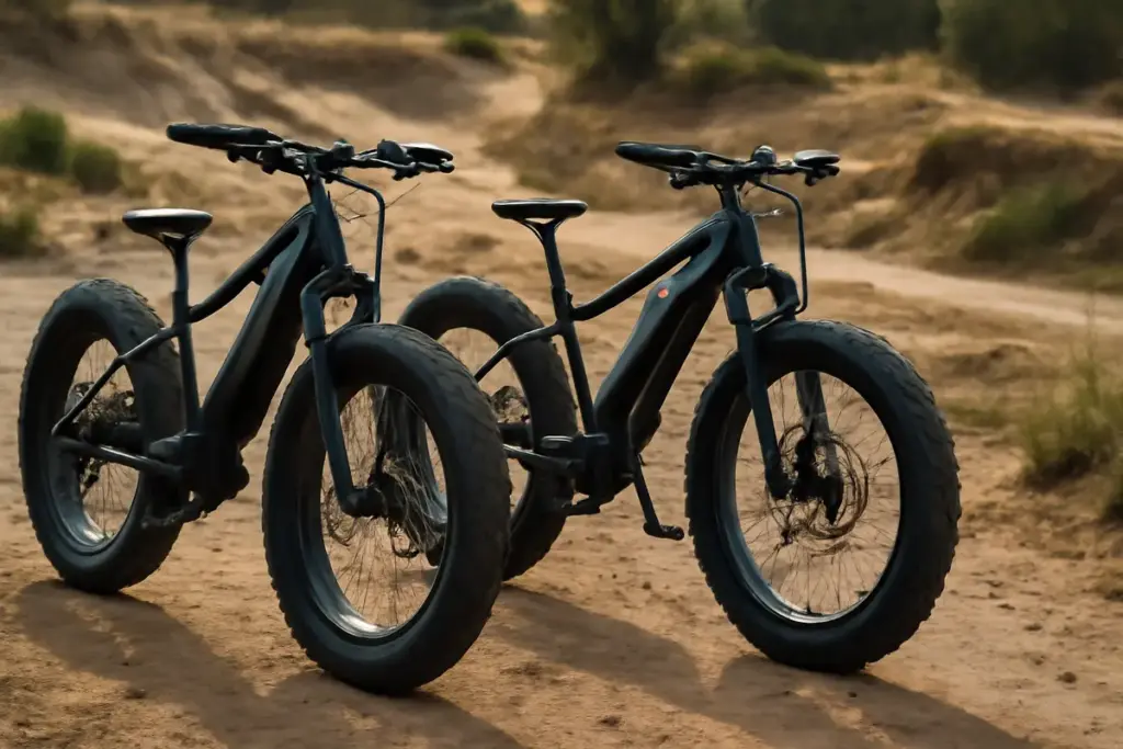 Quali differenze tra fatbike elettrica front e full suspension? La scelta che cambia il comfort in fuoristrada
